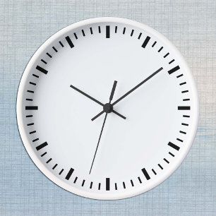 Horloge Ronde Modèle d'horloge en bois moderne - Créez votre pro