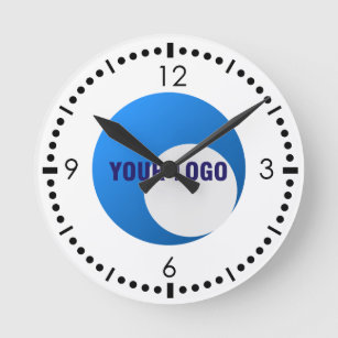 Horloge Ronde Modèle du logo Sport d'entreprise
