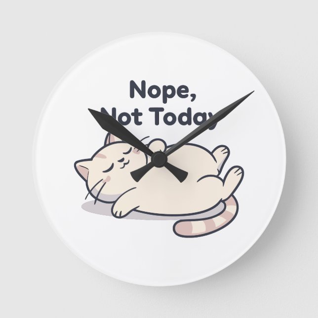 Horloge Ronde Modern Custom 8" Round Acrylic Wall Clock – Gift (Recto)