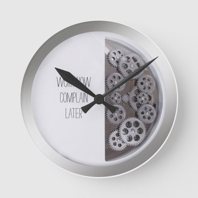 Horloge Ronde Moderne (Recto)