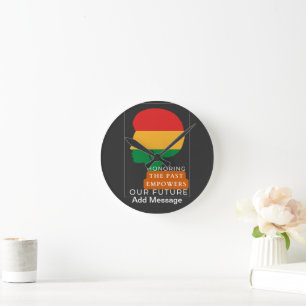 Horloge Ronde Mois de l'histoire des Noirs