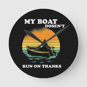 Horloge Ronde Mon bateau ne fonctionne pas grâce