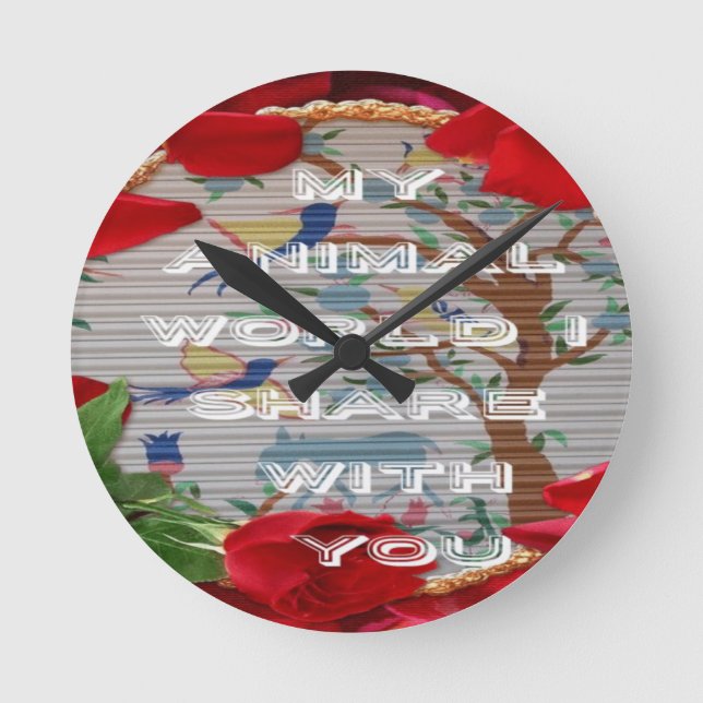 Horloge Ronde Mon monde animal valentine.png (Recto)
