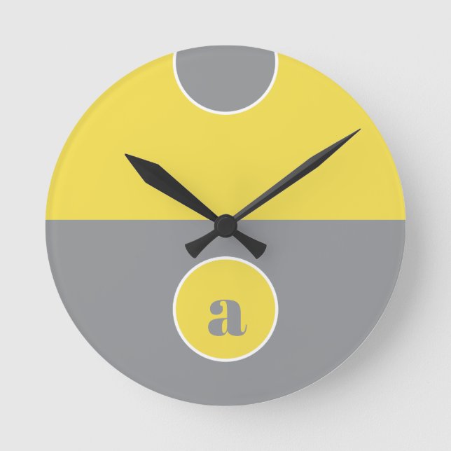 Horloge Ronde Mongram de Yellow (Recto)