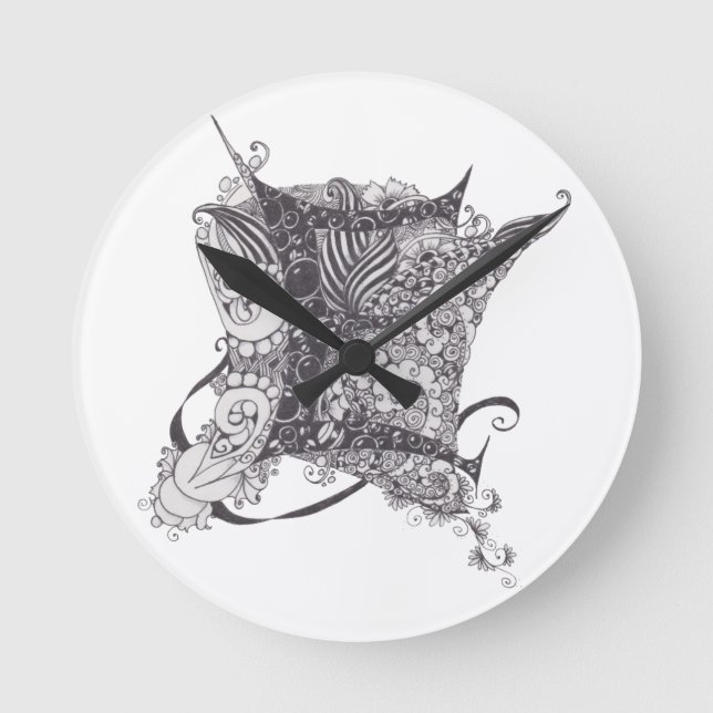 Horloge Ronde Monogramme E (Recto)