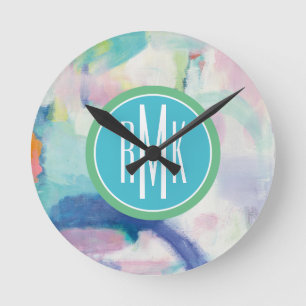 Horloge Ronde Monogramme   Trial et Airy Bright