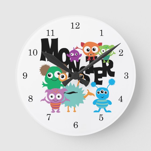 Horloge Ronde Monster (Recto)