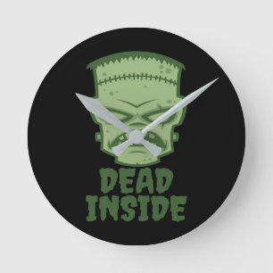 Horloge Ronde Monstre de Dead Inside