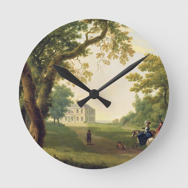 Horloge Ronde Mont Kennedy, comté de Wicklow, Irlande, 1785 (pét (Recto)