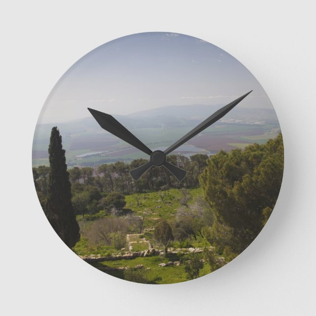 Horloge Ronde Mont Tabor, site de transfiguration biblique (Recto)