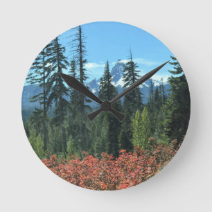 Horloge Ronde Mont Washington à l'automne, OR
