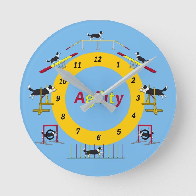 Horloge Ronde Montre à agilite (Recto)