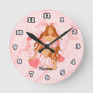 Horloge Ronde Montre Fée de l'amour