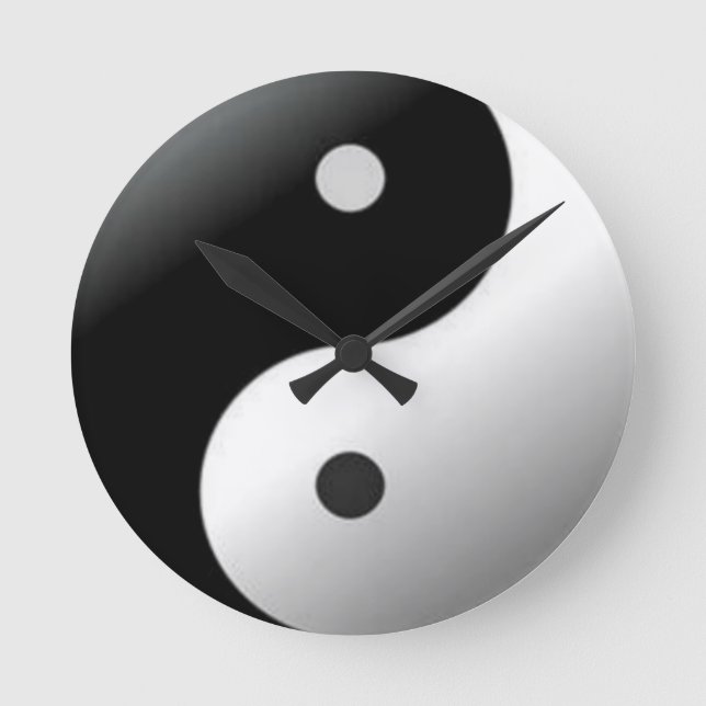 Horloge Ronde Montre Yin Yang (Recto)