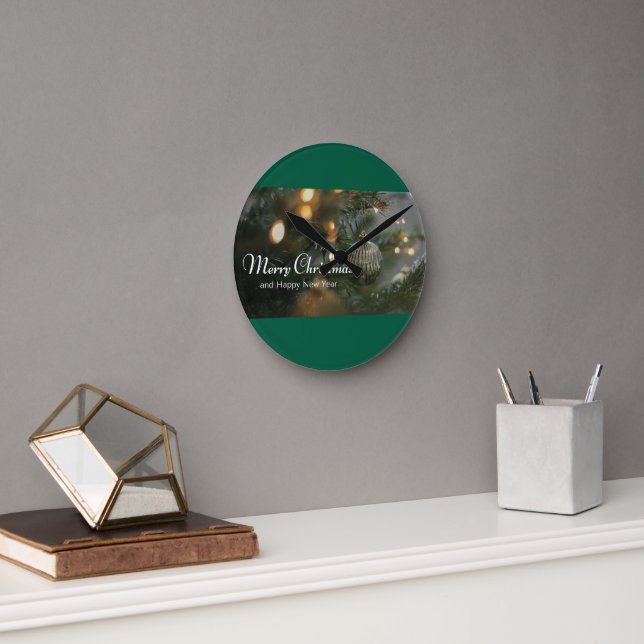 Horloge Ronde montres de conception de Noël  (Bureau)