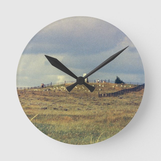 Horloge Ronde Monument national de champ de bataille de Little (Recto)