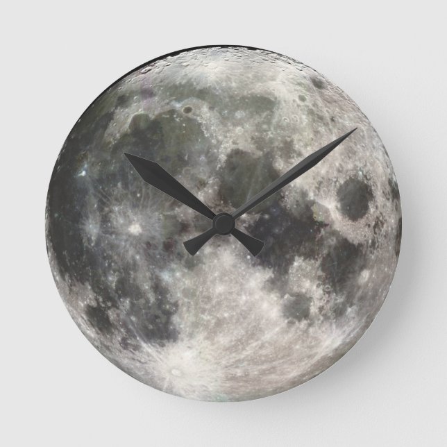 Horloge Ronde Moon Clock (Recto)