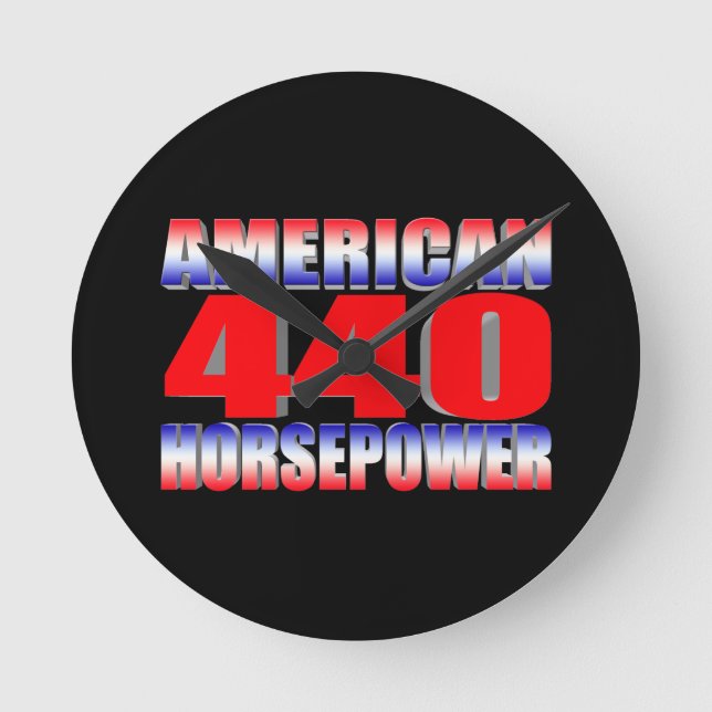 Horloge Ronde Mopar 440 Dodge (Recto)