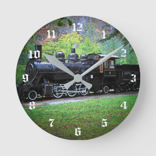 Horloge Ronde Moteur retiré de train