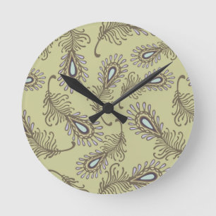 Horloge Ronde Motif