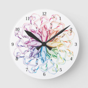 Horloge Ronde Motif de ballet (spectral)