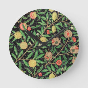 Horloge Ronde Motif Fruit (1862) Par William Morris