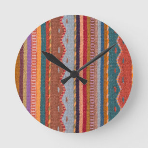 Horloge Ronde Motifs de tapis