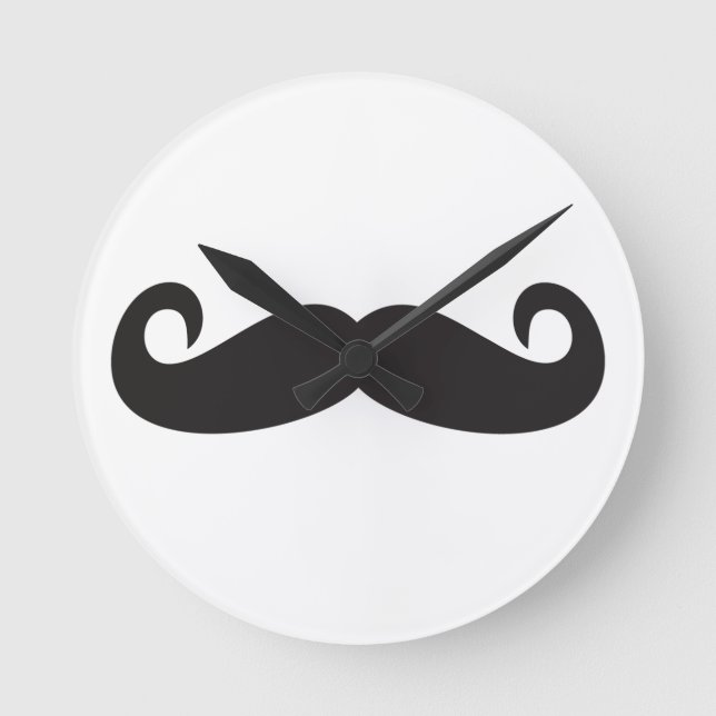Horloge Ronde Moustache (Recto)