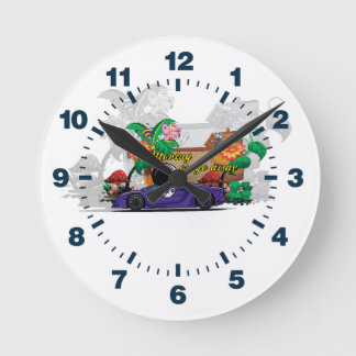 Horloge Ronde Moving On Clock