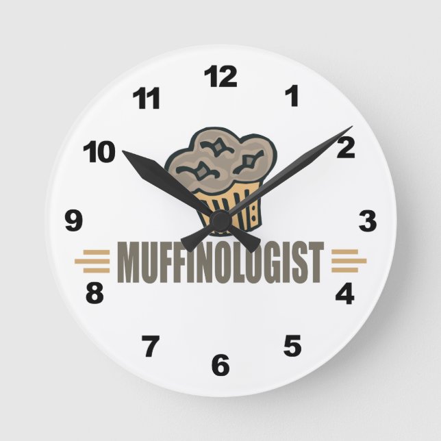 Horloge Ronde Muffins (Recto)