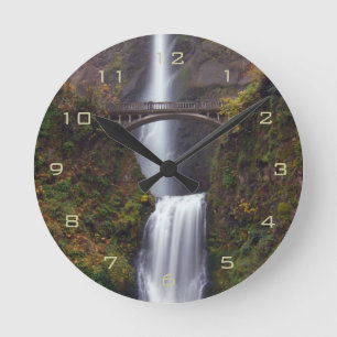 Horloge Ronde Multnomah tombe en défunt automne