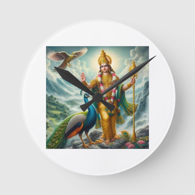 Horloge Ronde Murugan (Recto)