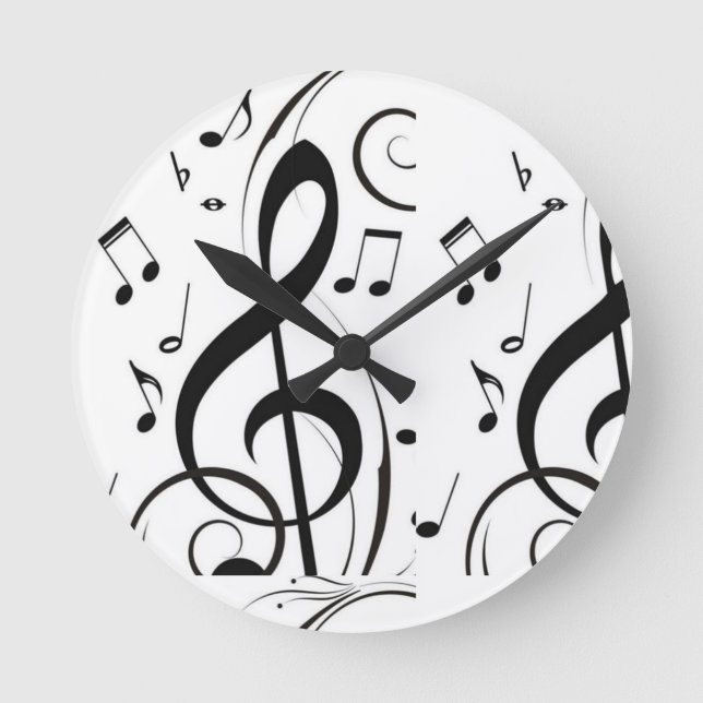 HORLOGE RONDE ***MUSIC MUSIC MUSIC (Recto)