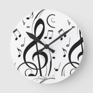 HORLOGE RONDE ***MUSIQUE MUSICALE***