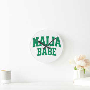 Horloge Ronde Naija Babe Fierté Nigériane