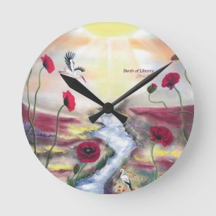 Horloge Ronde Naissance de la Liberté