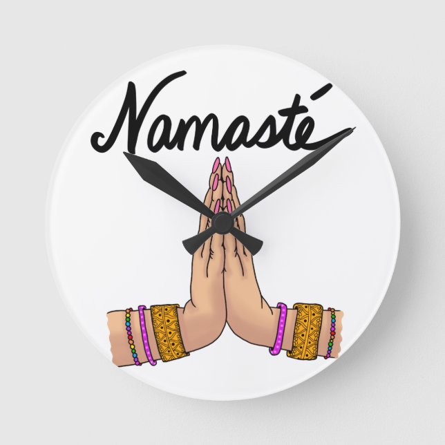 Horloge Ronde Namaste' (Recto)