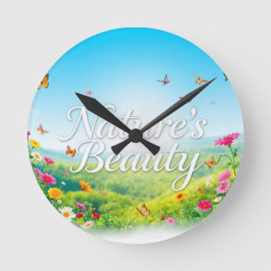 Horloge Ronde Nature’s Beauty