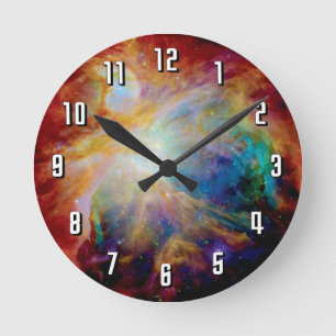 Horloge Ronde Nébuleuse d'Orion Hubble Spitzer Téléscope Photo E