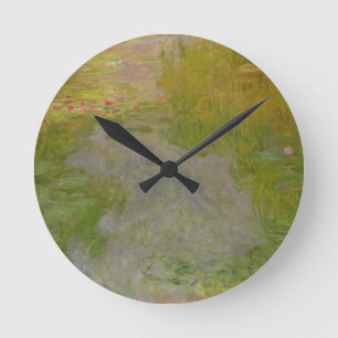 Horloge Ronde Nénuphars de Claude Monet  , c.1919 (huile sur la