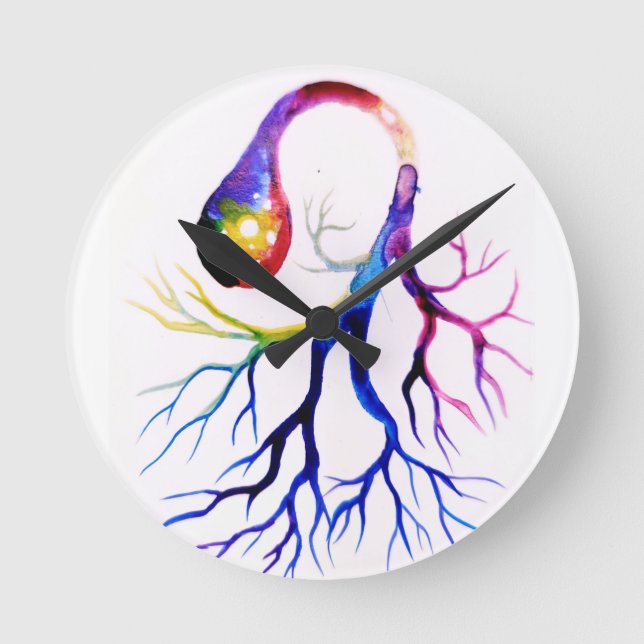 Horloge Ronde neurone unipolaire (Recto)