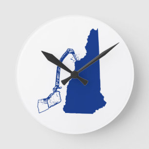 Horloge Ronde New Hampshire Ice Escalade