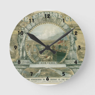 Horloge Ronde New York L'Empire City