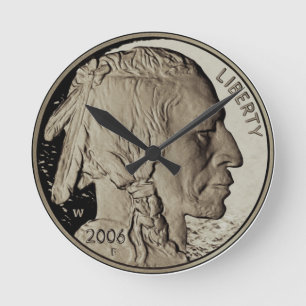 Horloge Ronde Nickel