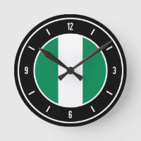 Nigeria Drapeau élégant