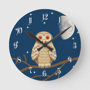 Horloge Ronde Night owl