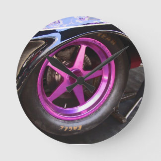 Horloge Ronde NITRO MILITIA mancave acrylic wall clock