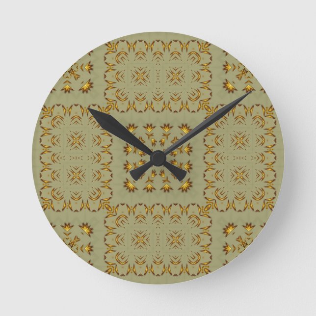 Horloge Ronde Noël à nouveau (Recto)