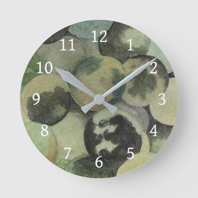 Horloge Ronde Noirs (Recto)