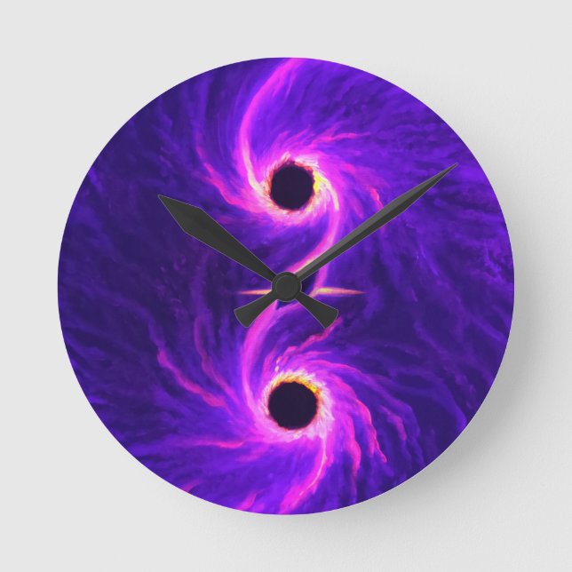 Horloge Ronde Noirs  (Recto)